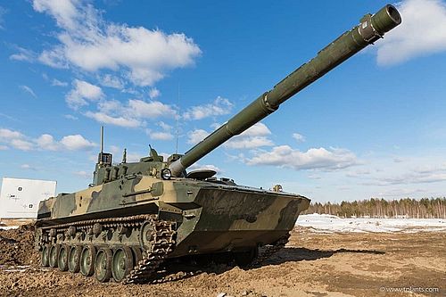 Плавающий танк «Спрут-СДМ1»